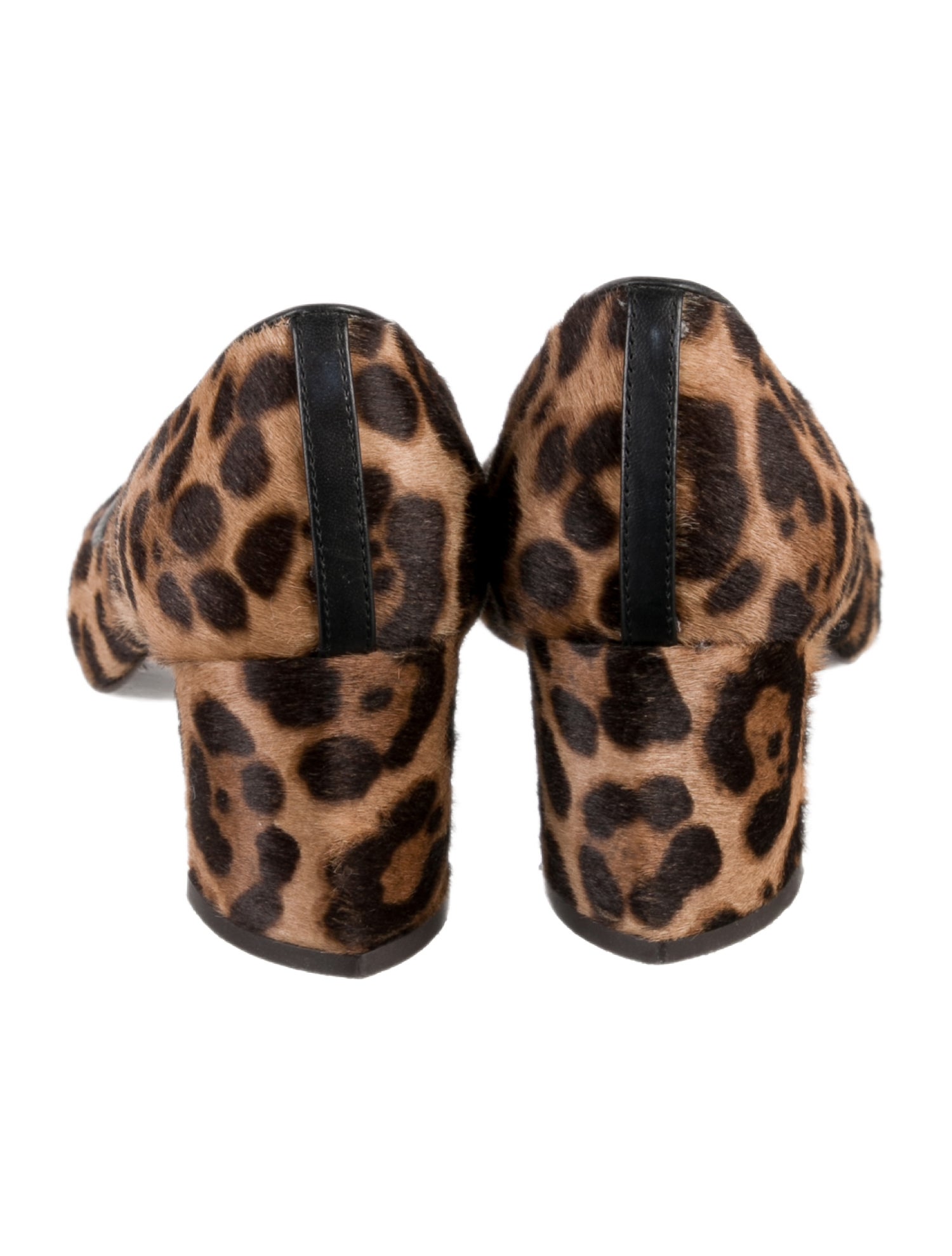 Stuart Weitzman Ponyhair Animal Print Pumps